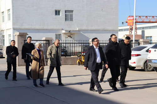 渤海钻井总公司副经理孙长征一行莅临 胜利同邦公司督查设备安全工作