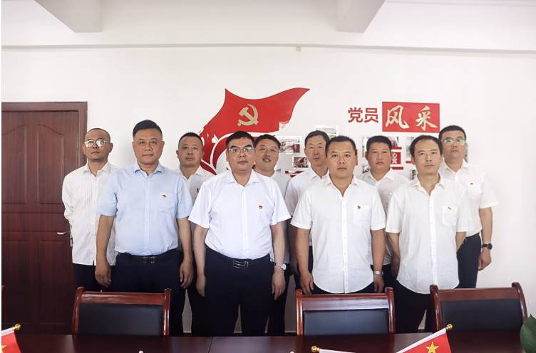 胜利同邦党支部召开庆祝建党101周年高质量发展活动