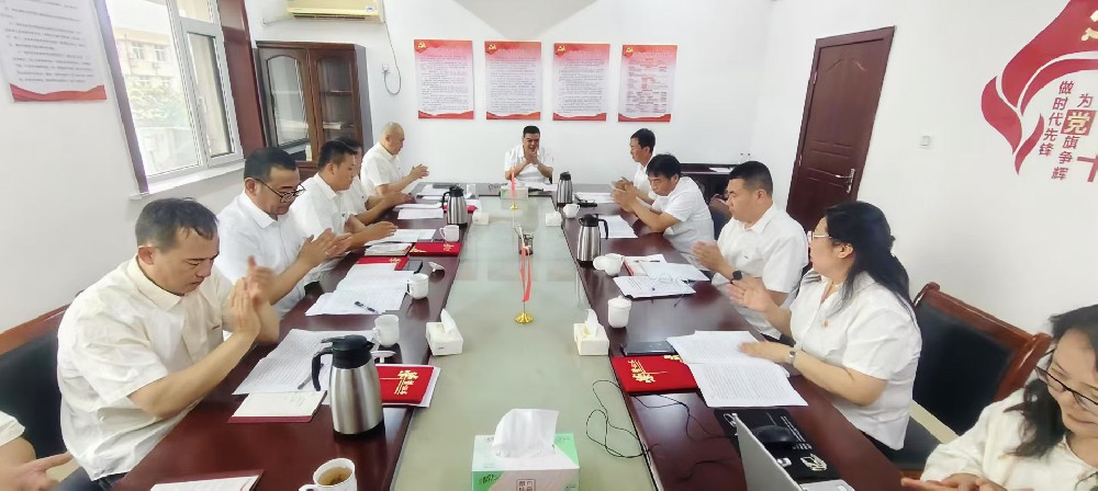 铭记党心 致敬榜样——胜利同邦党支部建党104周年优秀党员表彰会圆满举行