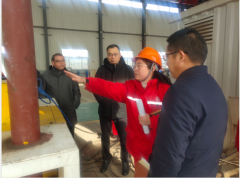 渤海钻井总公司领导来同邦公司调研